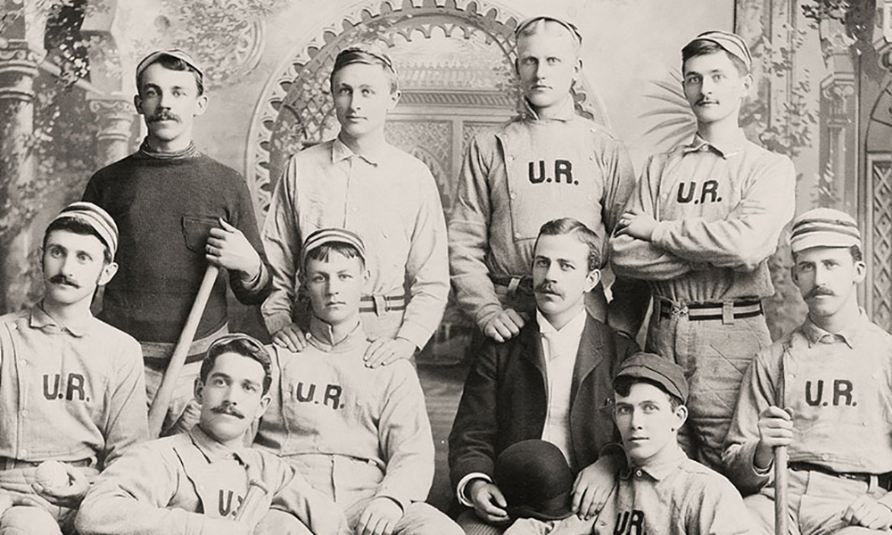 archival photo of baseball team.