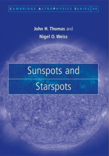 Book cover art for "Sunspots and Starspots."