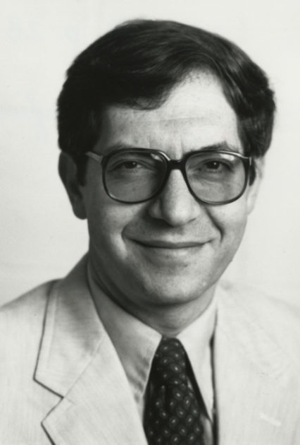 Black and white headshot of Thomas Ferbel.