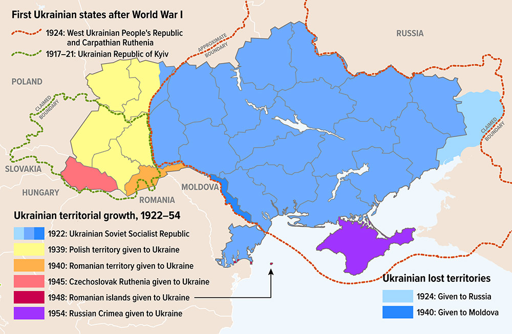 Fact-checking Putin’s claims that Ukraine and Russia are ‘one people’