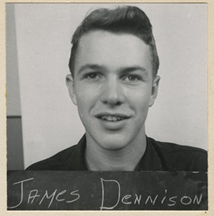 archival photo of James Dennison.