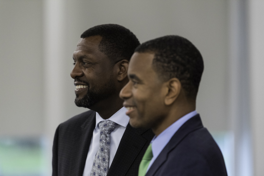 Shaun Nelms and Malik Evans.