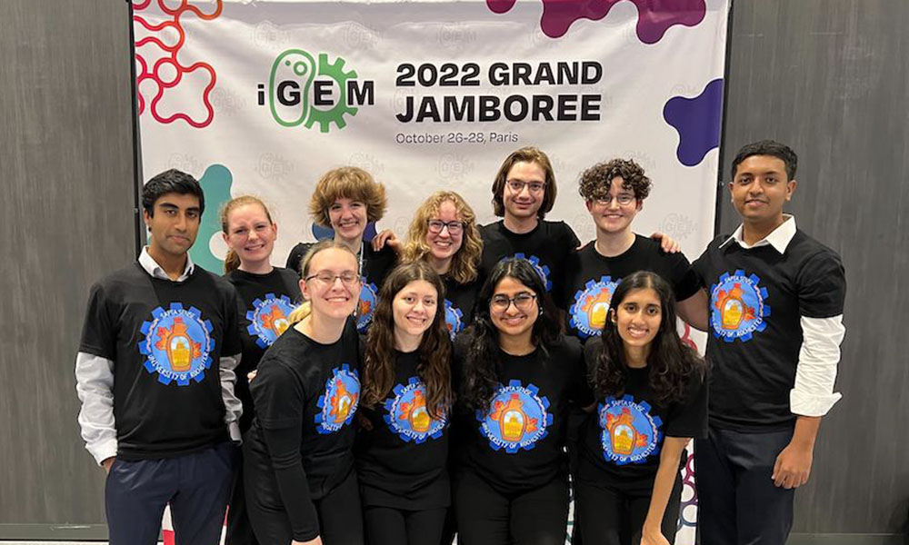 iGEM team photo.