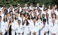 A ceremonial start for new medical students