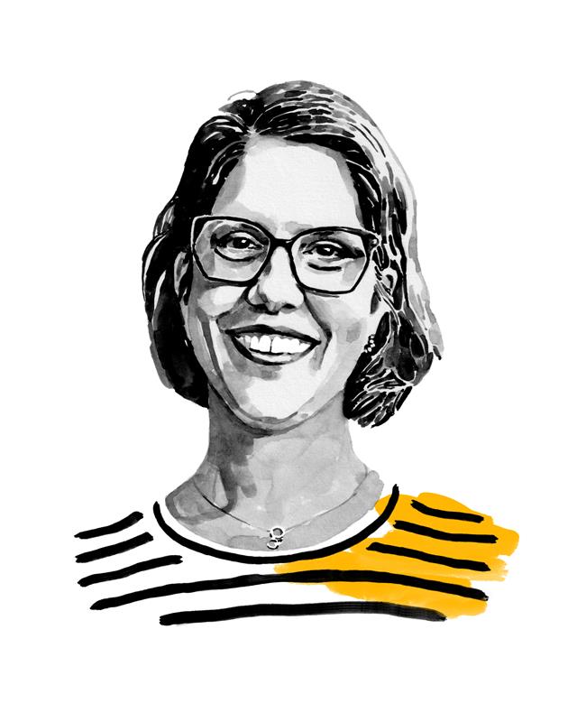 Illustration of Brenda Tesini by Sam Kerr.