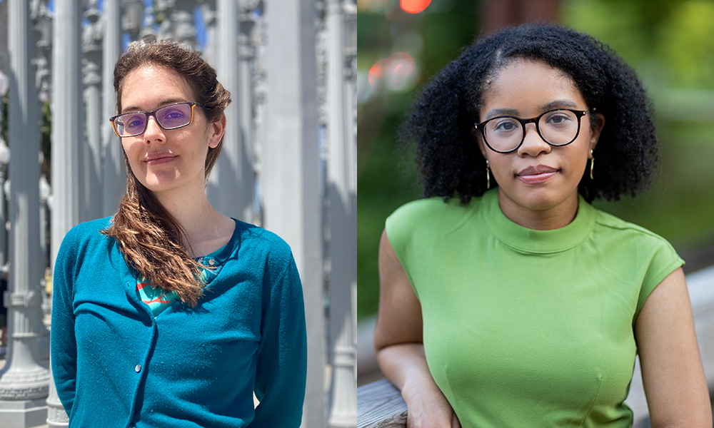 side by side portraits of Molly Ball and Jordan Ealey.