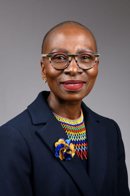 Portrait of Reitumetse Mabokela.