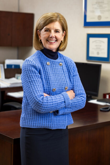 Kathy Parrinello, president and CEO of Strong Memorial Hospital and Highland Hospital.