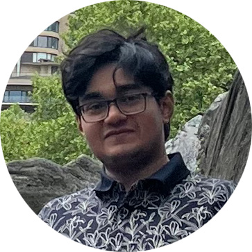 Circle cutout featuring Naman Ashit Bhagat.