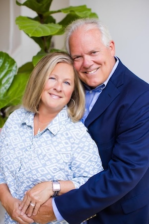 Portrait of Mark and Maureen Davitt.