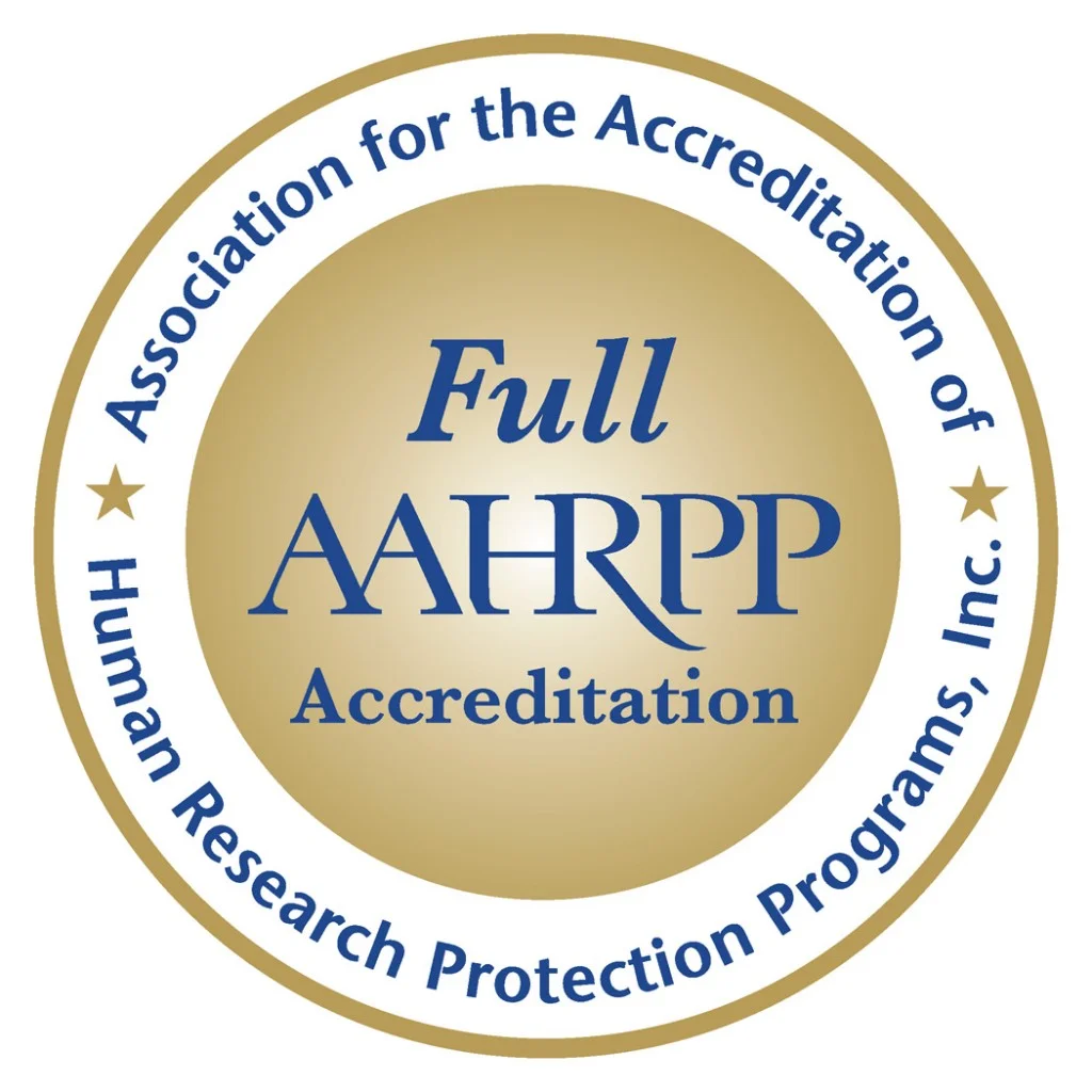Full AAHRPP Accreditation logo