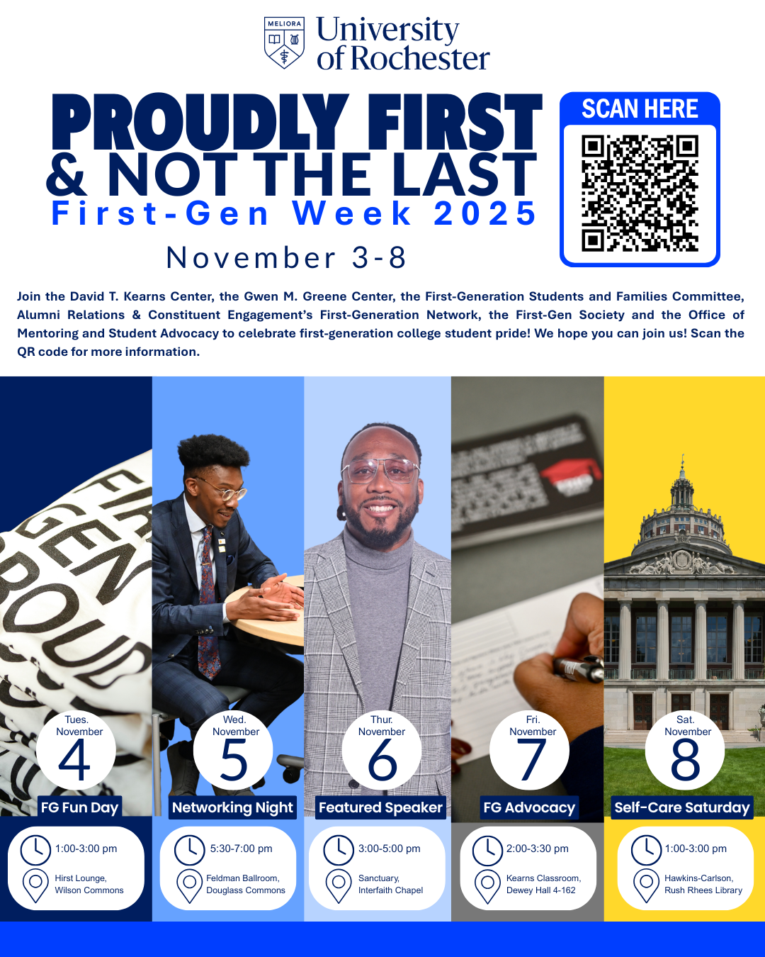 First-Gen Week Activities