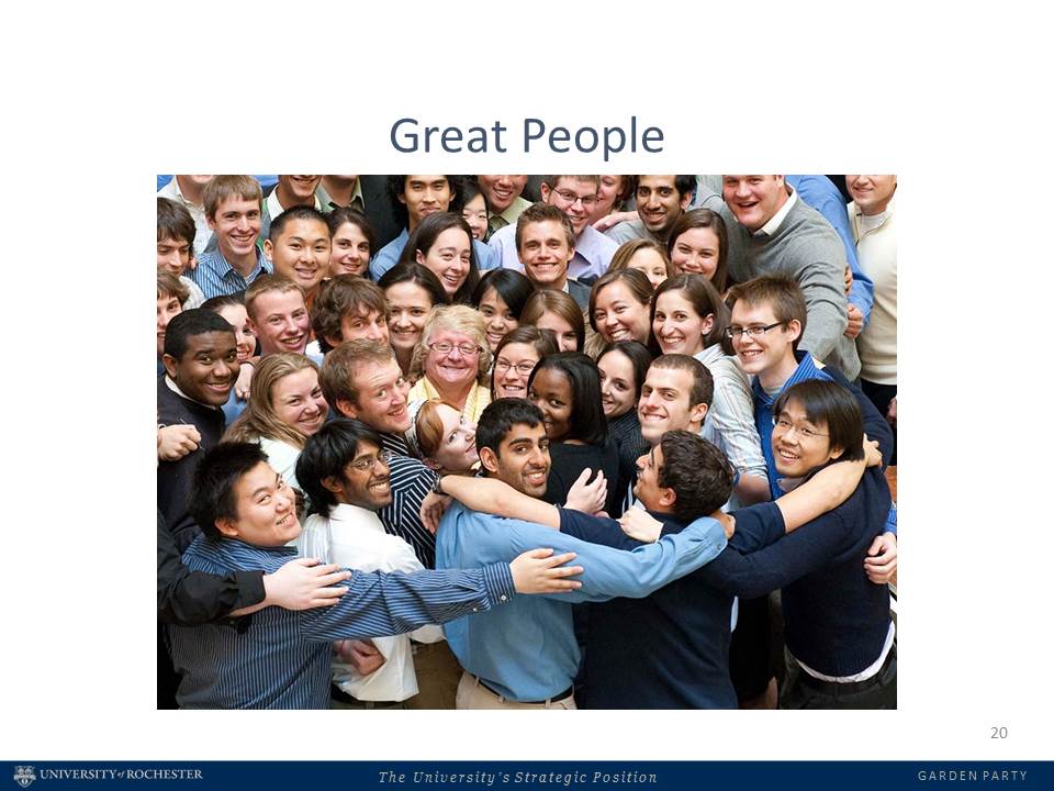 happy crowd of people