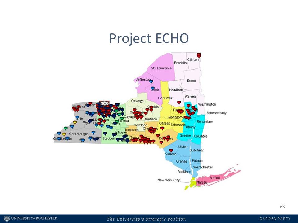 a map of New York State
