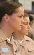 Future Flyer: Regan hopes to fly jets for the Navy.