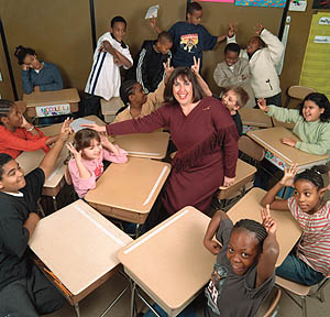 Lynn Gatto's fourth-grade class