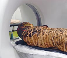 Mummy CAT scan
