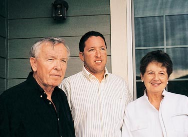 John ’60E (PhD) and Marjorie Manuel White ’60W (Mas) with son David White