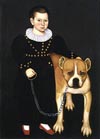 M. W. Hopkins’s painting, Pierrepont Edward Lacey and His Dog, Gun