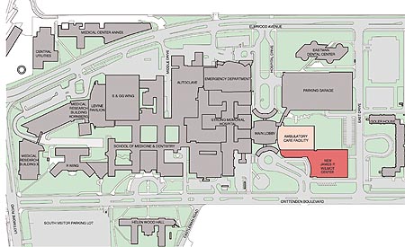 Medical Center map