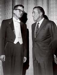 Ward Woodbury and Ed Sullivan