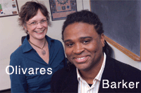 Beth Olivares and John Barker