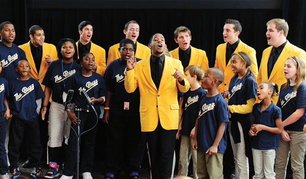singing