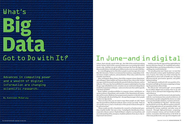 What's Big Data Got to Do with It?
