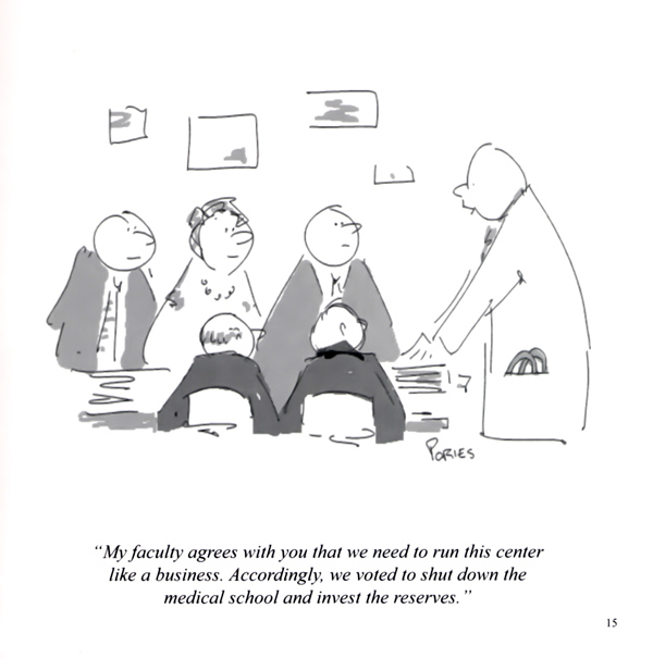 Walter Pories cartoon