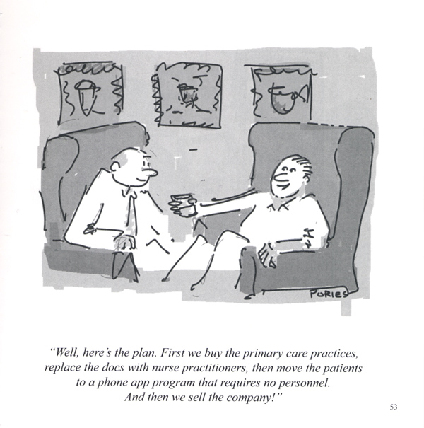 Walter Pories cartoon