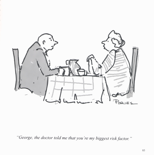 Walter Pories cartoon