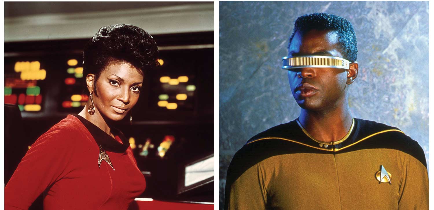 image of uhura and laforge