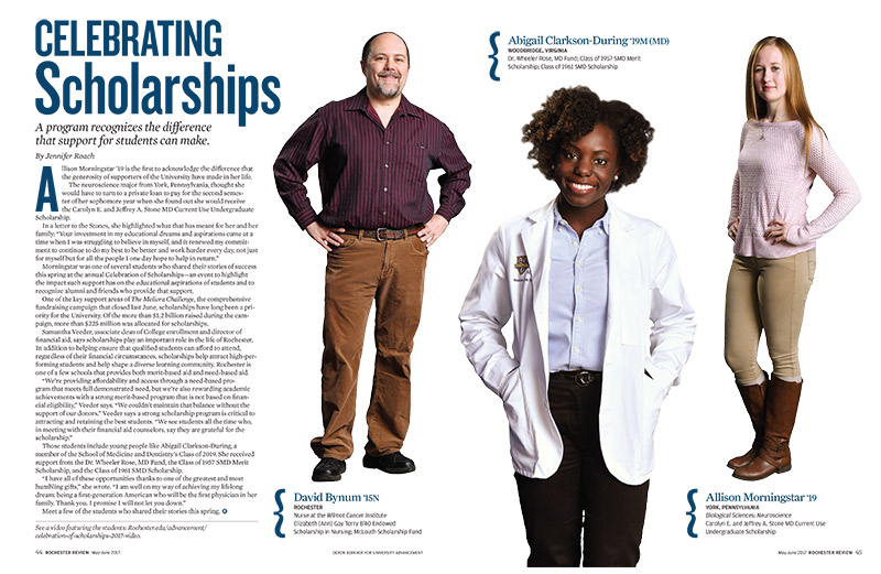 Celebrating Scholarships