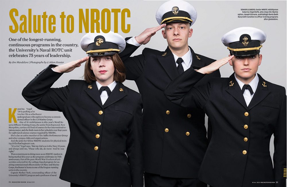 Salute to NROTC