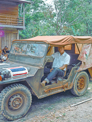 University of Rochester alumnus in the Peace Corps in Thailand