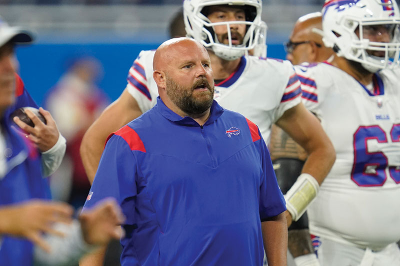 Buffalo Bills offensive coordinator Brian Daboll shares coaching insights  :: University of Rochester :: Rochester Review