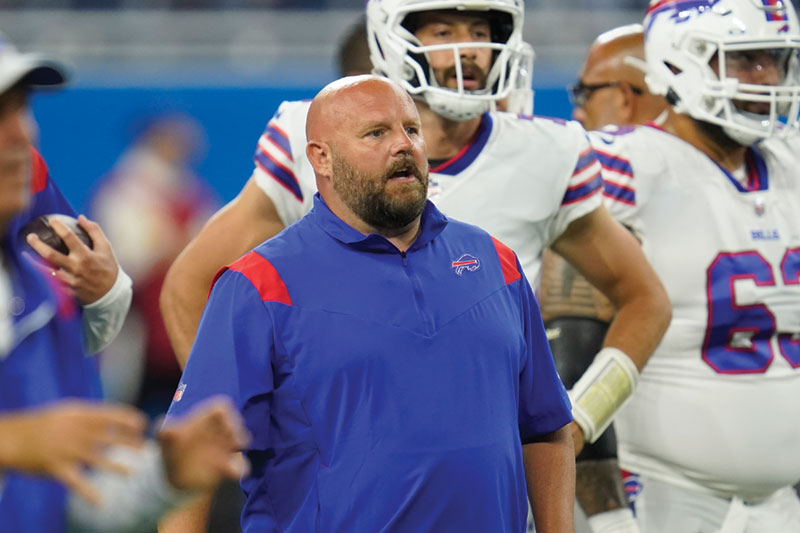 University of Rochester graduate Brian Daboll Buffalo Bills