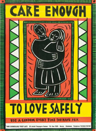 University of Rochester AIDS collection poster