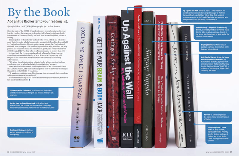 University of Rochester faculty written books