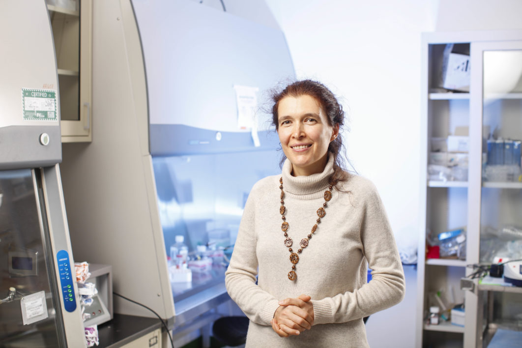 Professor in a research lab