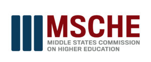 Logo containing Middle States Commission on Higher Education