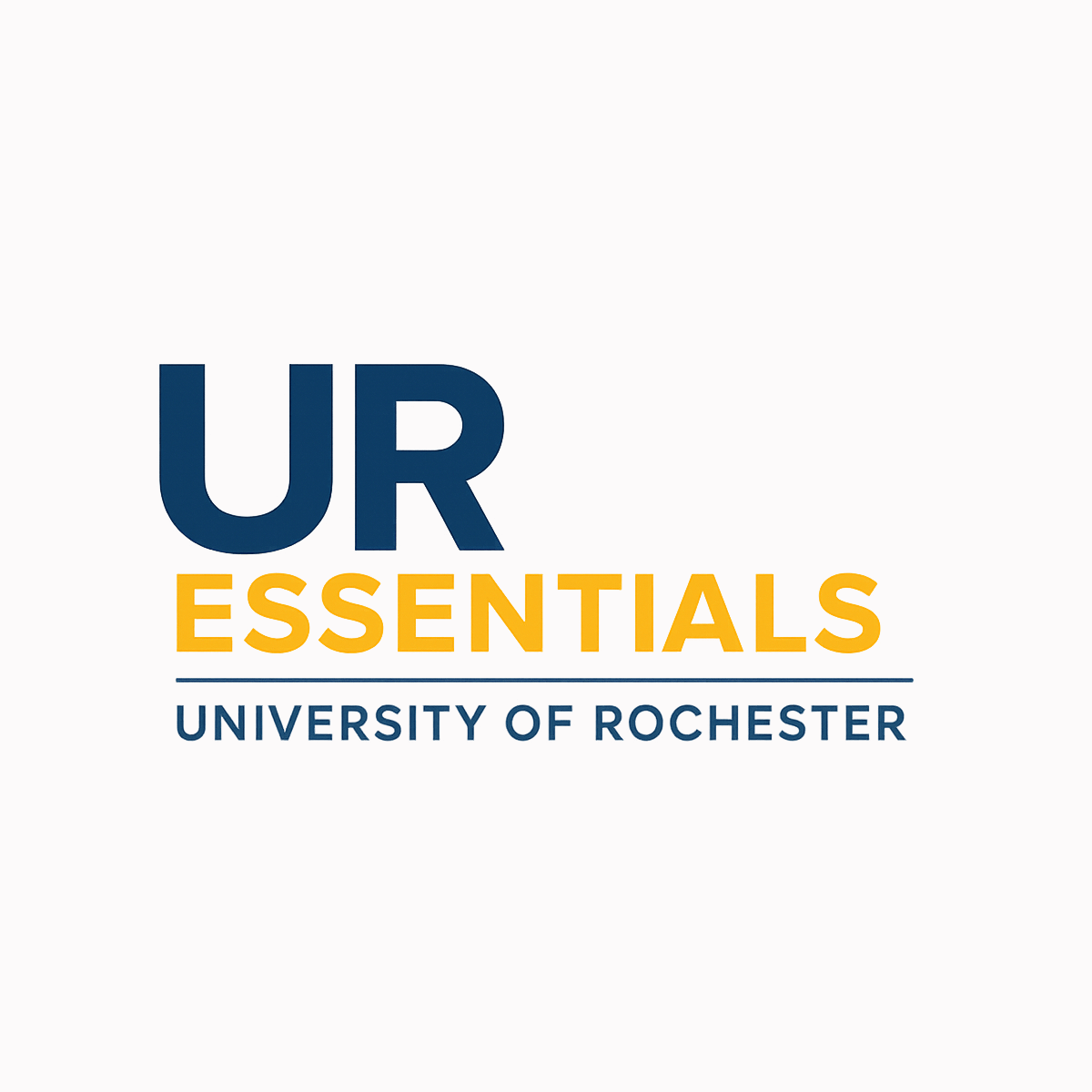 UR Essentials wordmark