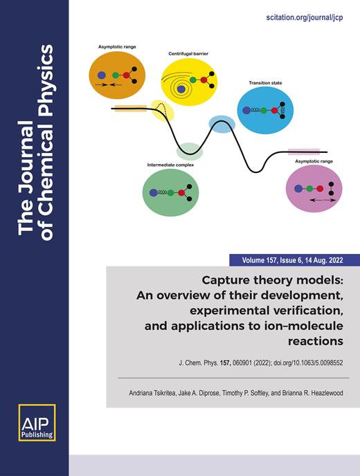 The cover of an issue of The Journal of Chemical Physics.