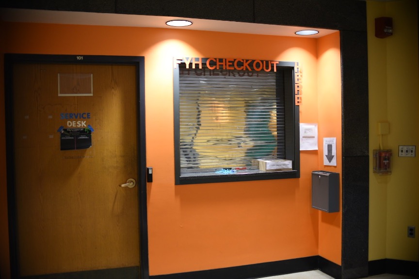 The first-year checkout window.