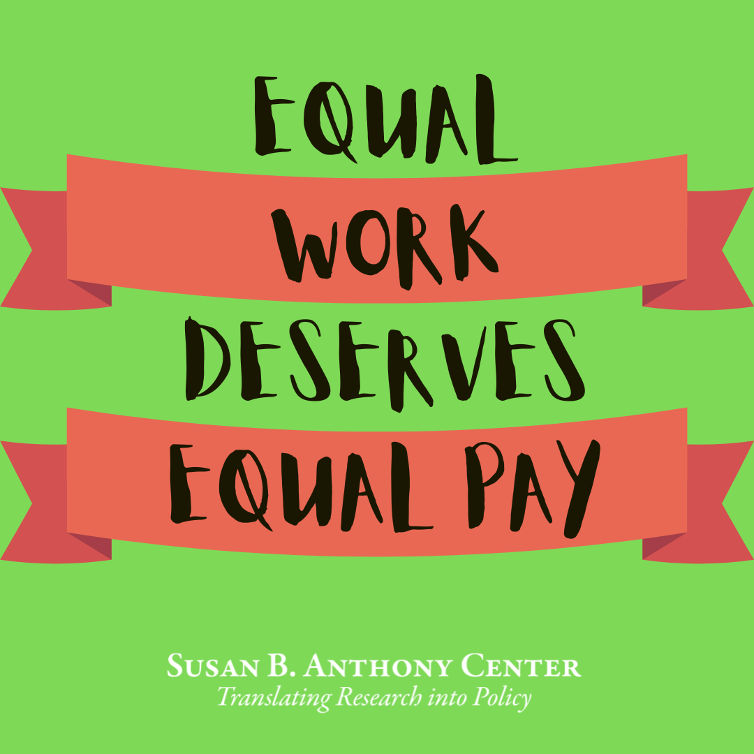 Equal Pay Day 2024 Susan B. Anthony Center