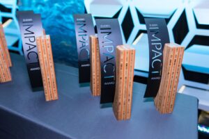 Impact Awards for Excellence in Sexual Assault Prevention Programming the Title IX Office won in 2019.