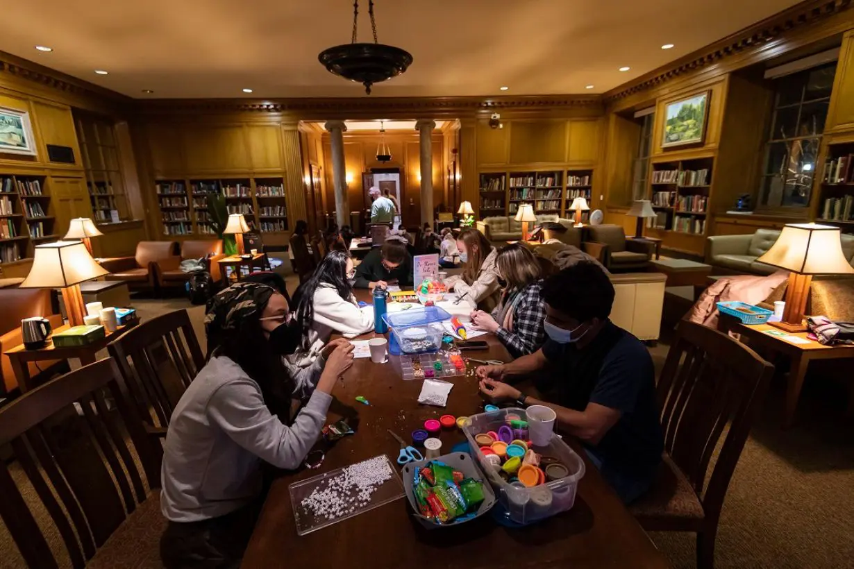 De-stress event in the Welles-Brown Room 