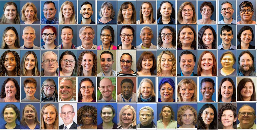 Collage of University Health Service team members