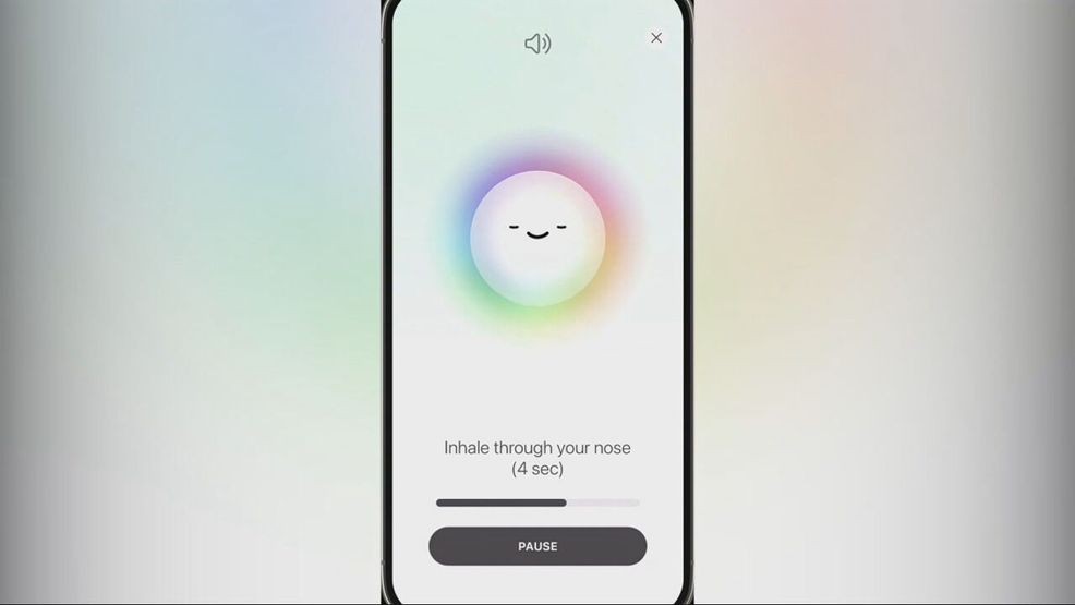 Sol Mental Health app homescreen