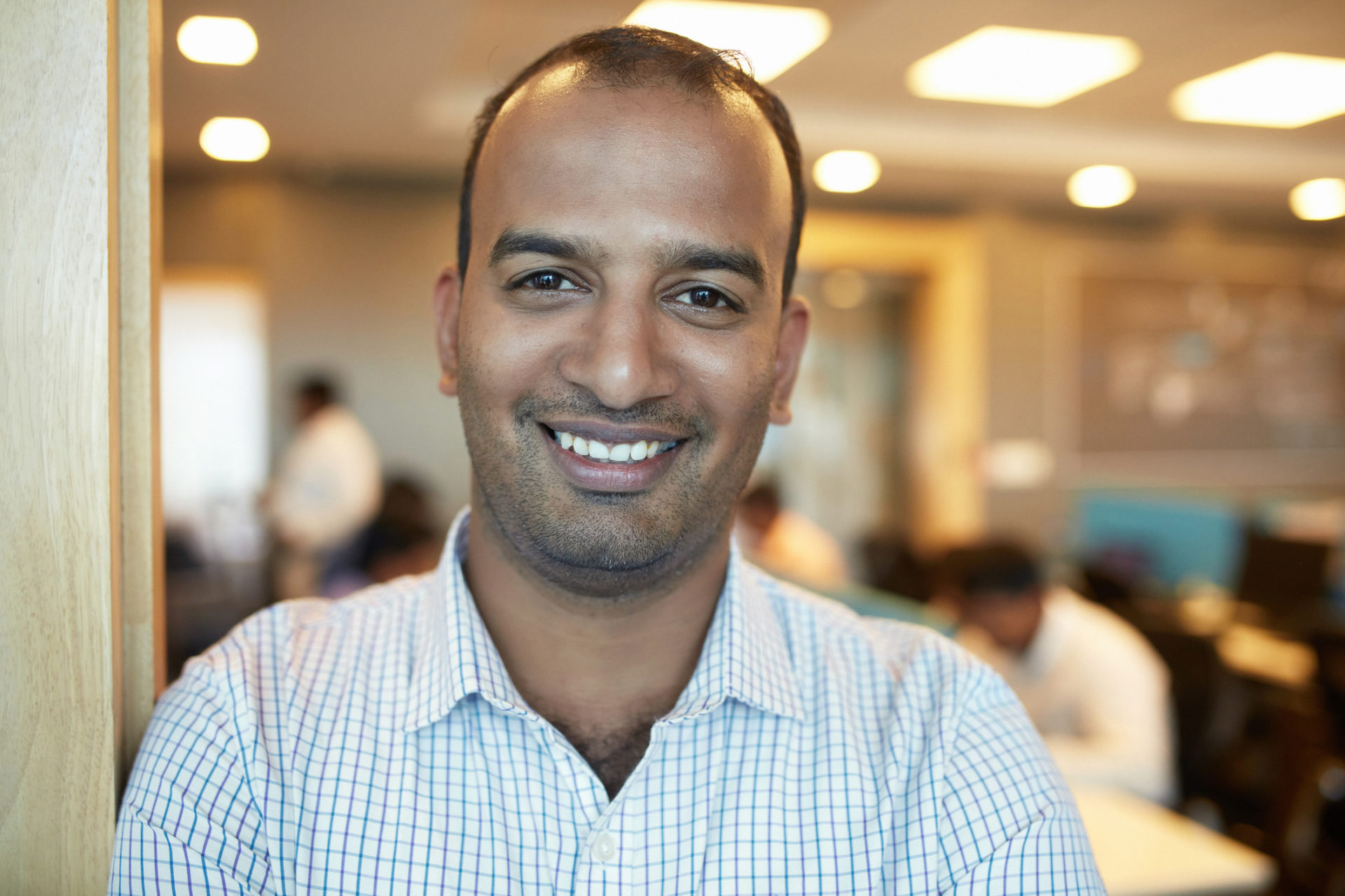 Headshot of Smiling Adult Office Worker